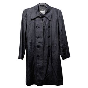 DKNY 100% Linen Midi Jacket 2